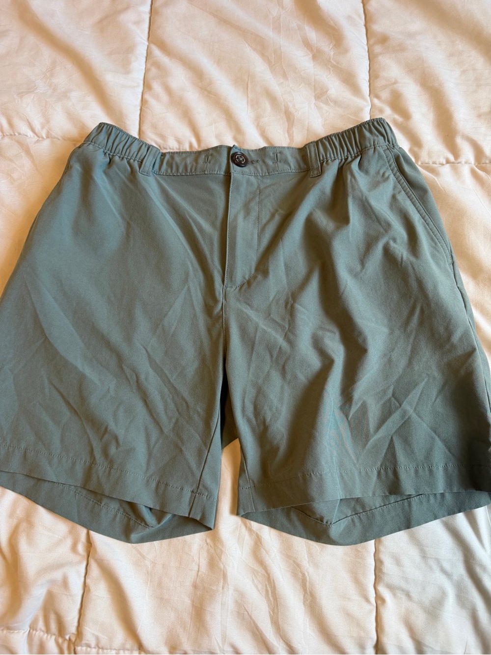 Men's Casual Olive Green Shorts chubbies